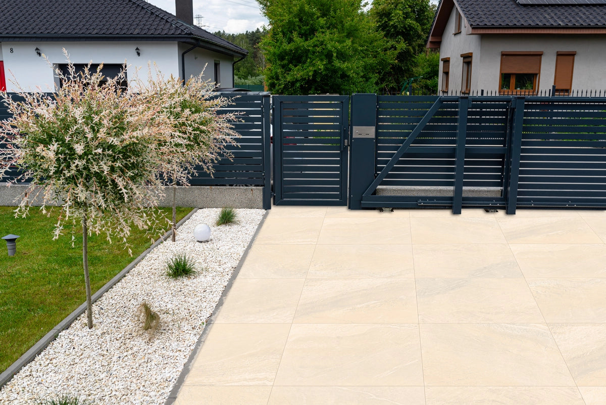 STEEL BIEGE 60X90 CM OUTDOOR