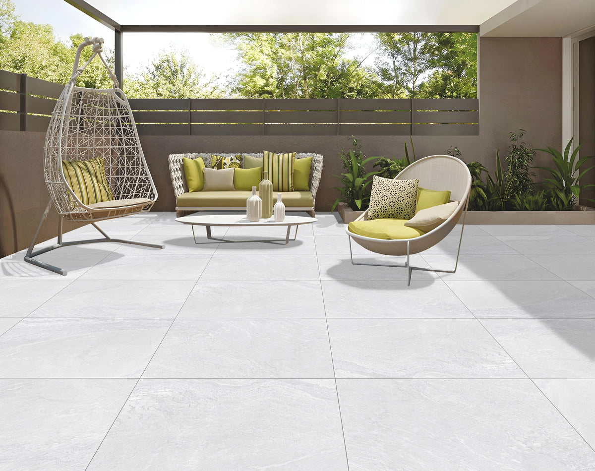 STEEL BIANCO 60X90 CM OUTDOOR