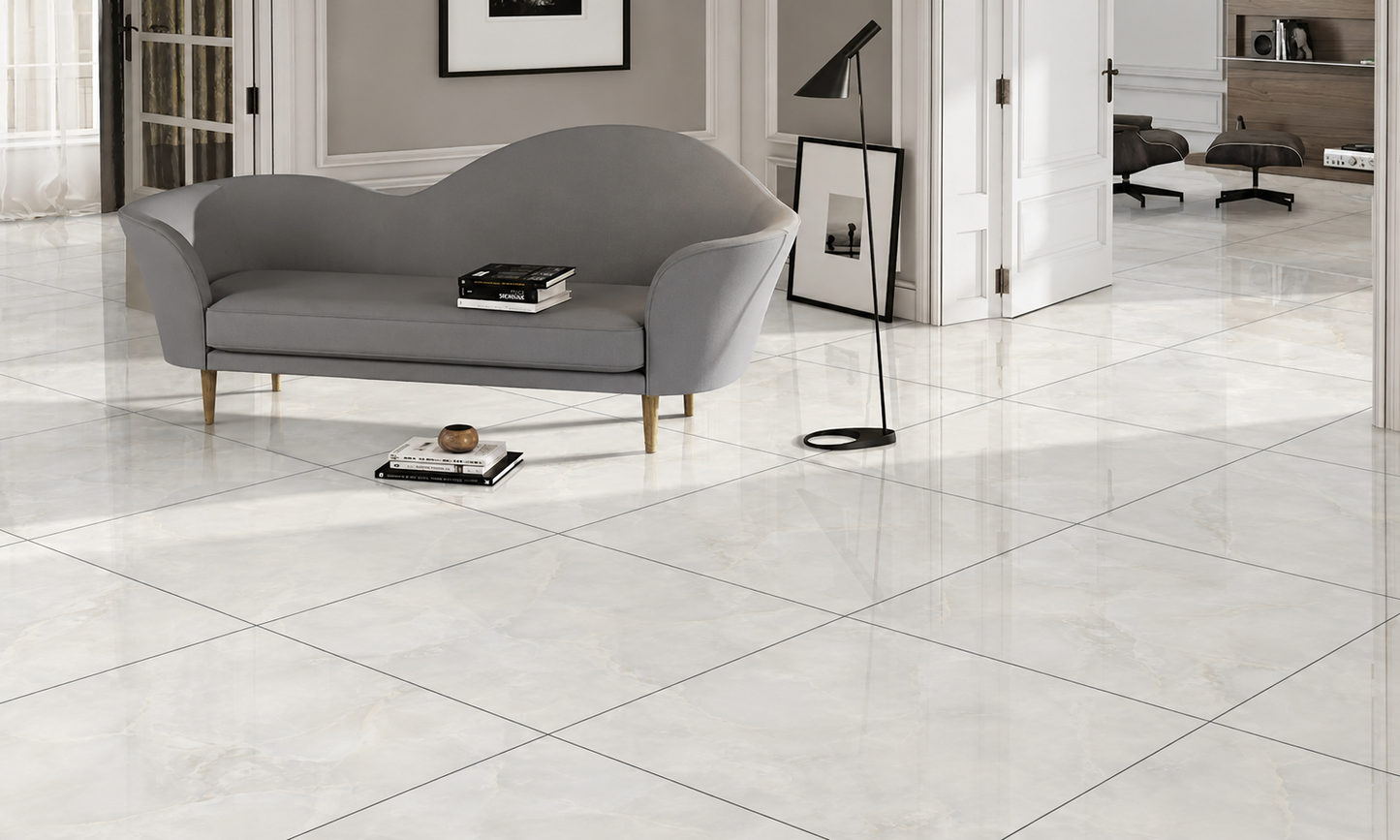 Rosetta Beige 60x60 cm Matt Porcelain Tiles