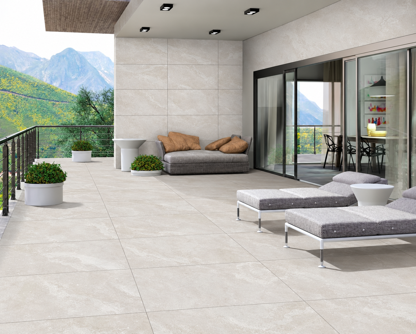 Nexo Snow 60X120 cm Matt Porcelain Tiles