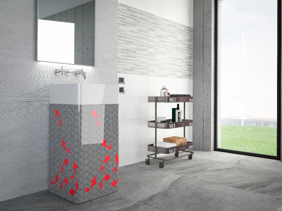 BEST SCULPTURE PURE WHITE 25X60 CM