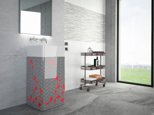 BEST SCULPTURE PURE WHITE 25X60 CM