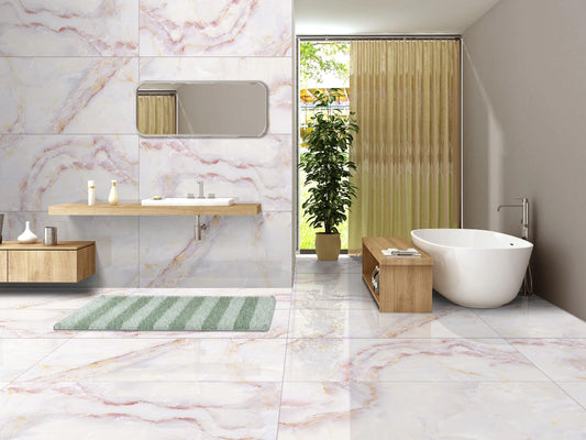 AURORA ONYX PINK 60X120 CM POLISHED - Surfaces Tiles