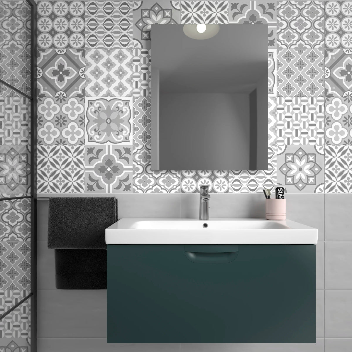 ESSENZIALE CENERE 25X75 CM