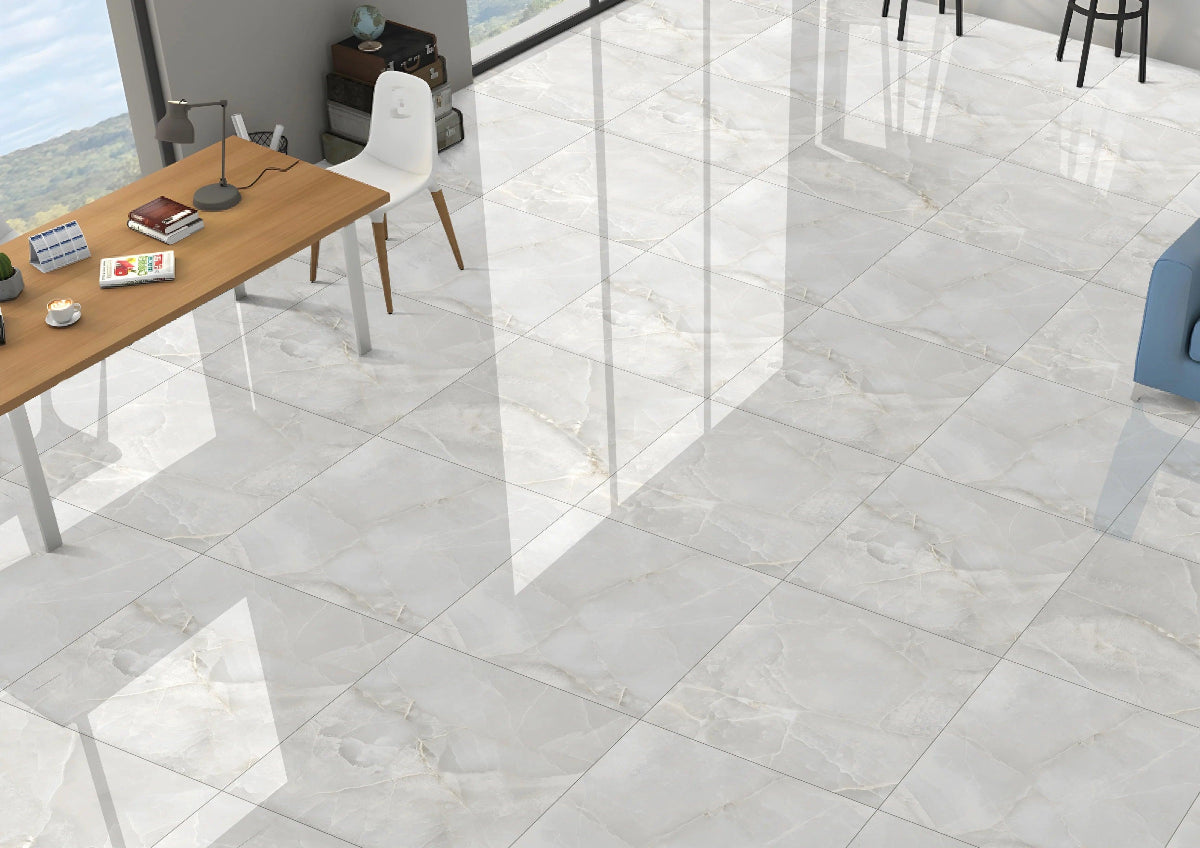 OPAL GREY 60X60 CM POLISHED - Surfaces Tiles