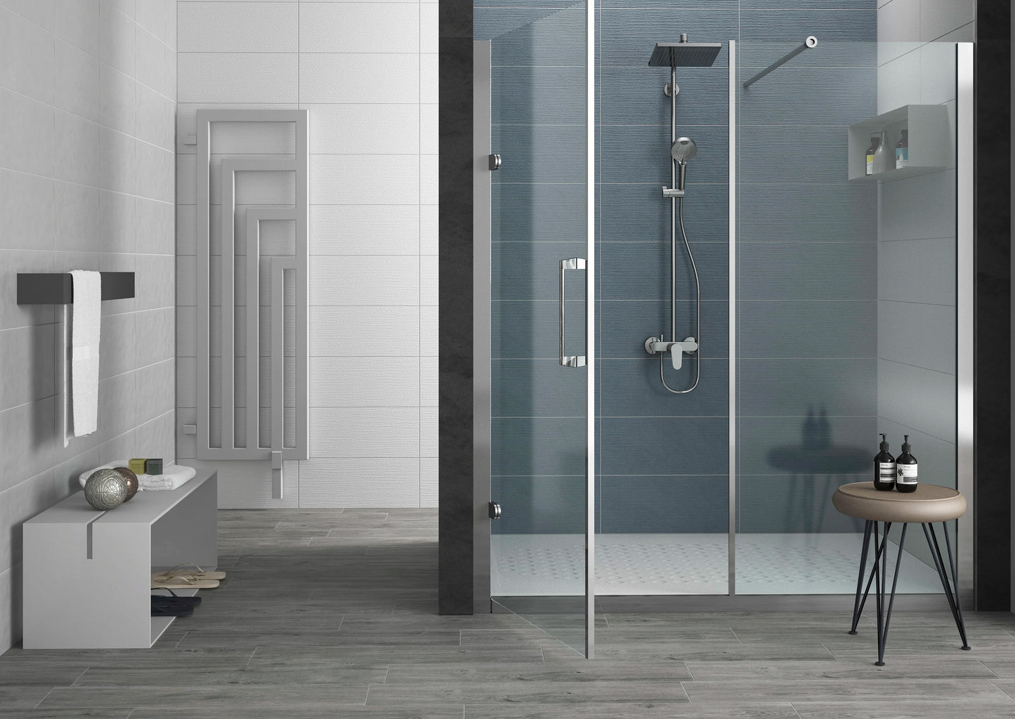 TEXTURA GRIGIA 25X60 CM