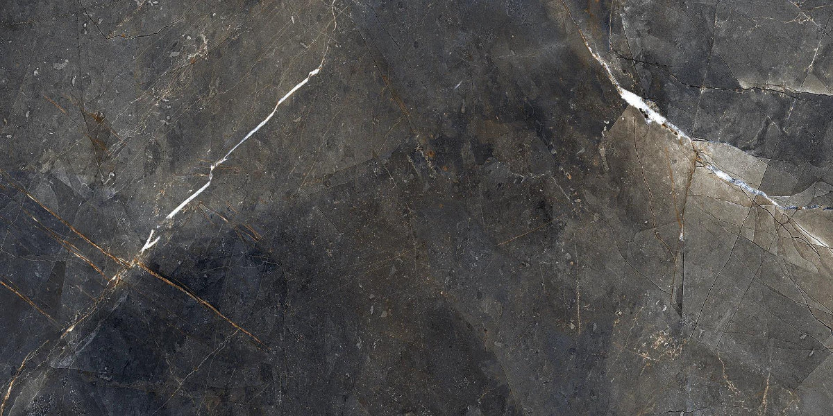 MIDNIGHT BLACK 60X120 CM HIGHGLOSS - Surfaces Tiles