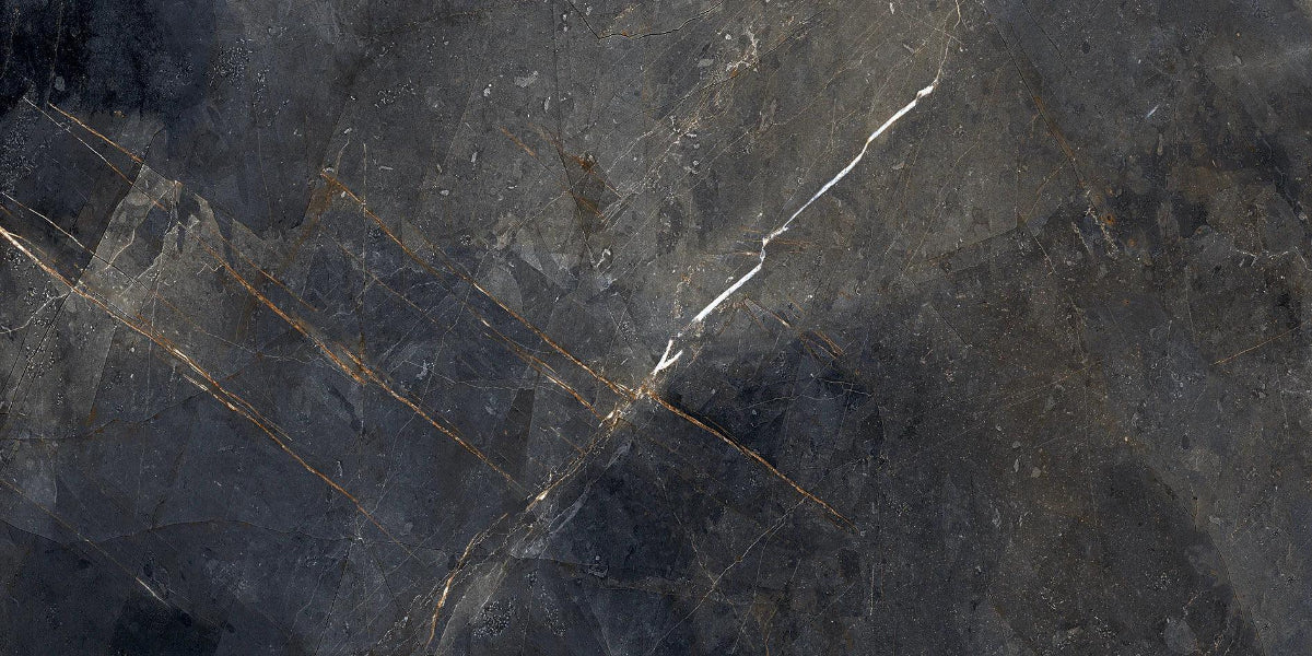 MIDNIGHT BLACK 60X120 CM HIGHGLOSS - Surfaces Tiles