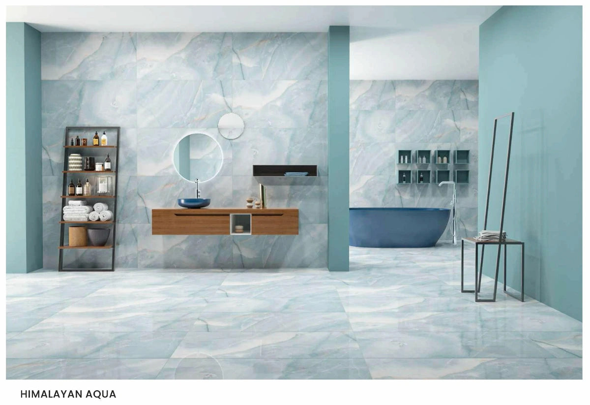 AQUA MIST 60X120 CM POLISHED - Surfaces Tiles