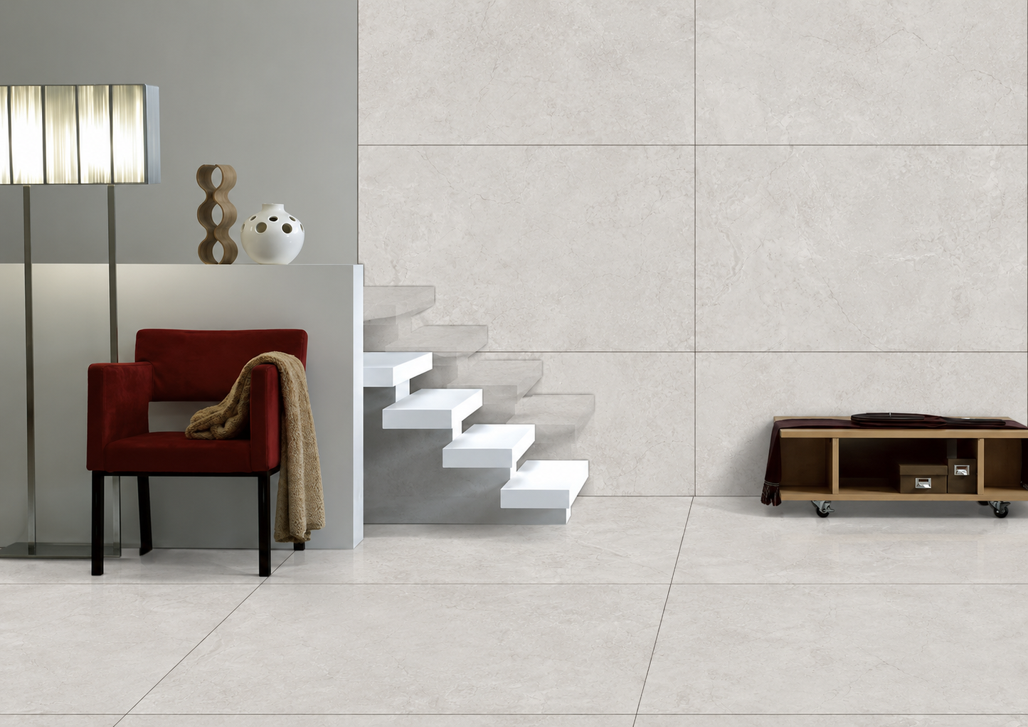 Zenith Grey 80x120 cm Carving Matt Tiles