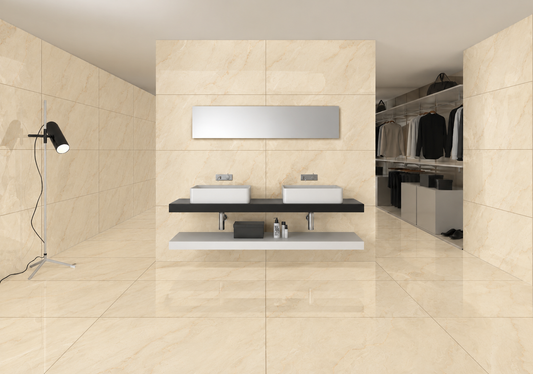 Sabbia Beige 60x120 cm Polished Porcelain Tile
