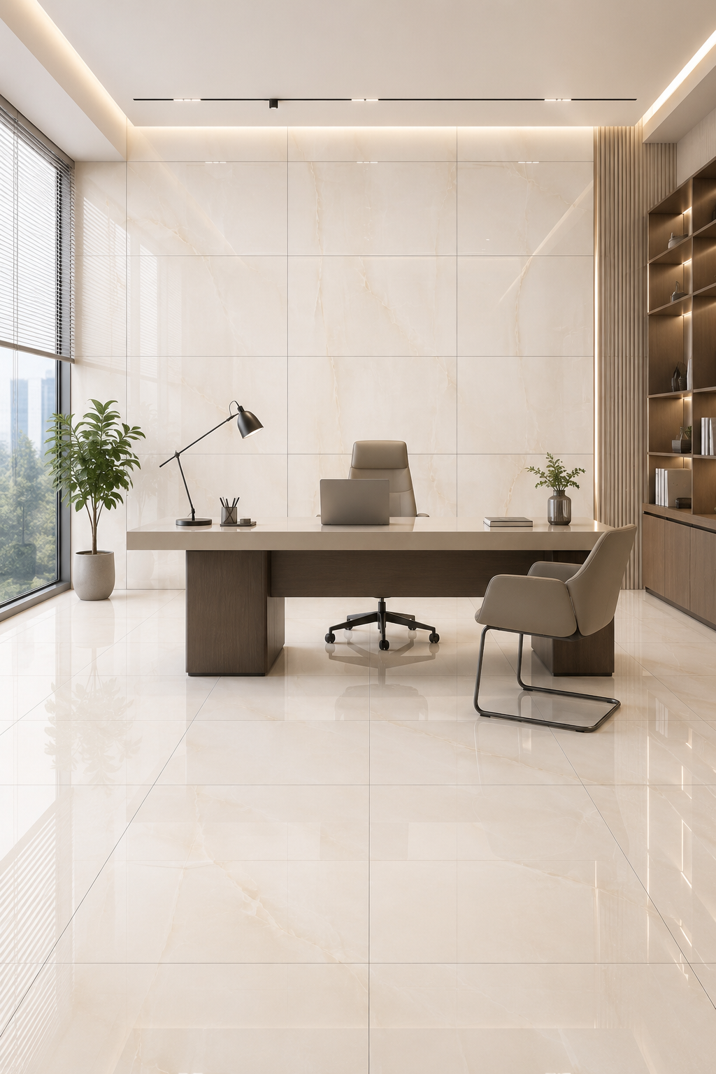 Gemstone Pearl  80x120 cm Polished Porcelain Tiles
