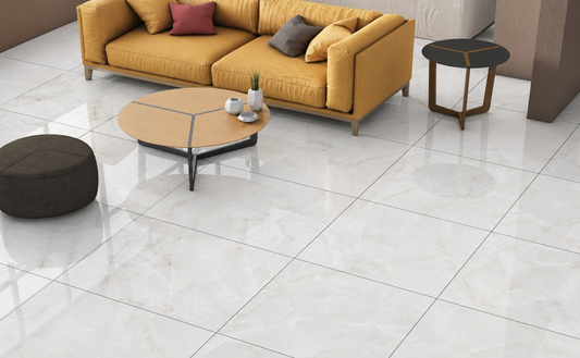 Snow Sheen 60x60 cm Polished Porcelain Tiles