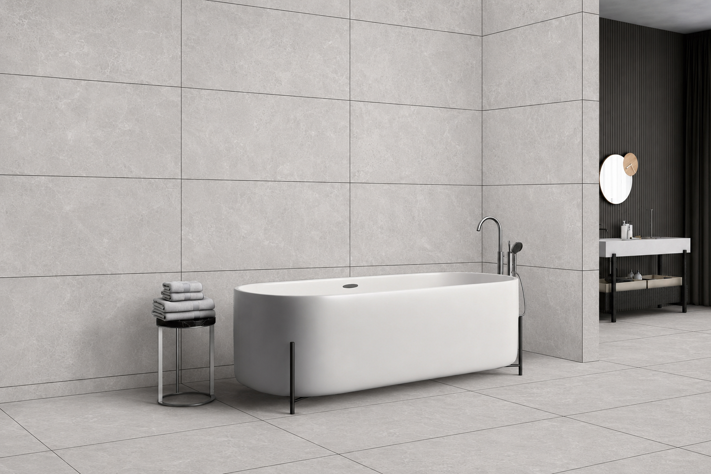Misty Matte  60x120 cm Matt Porcelain Tiles