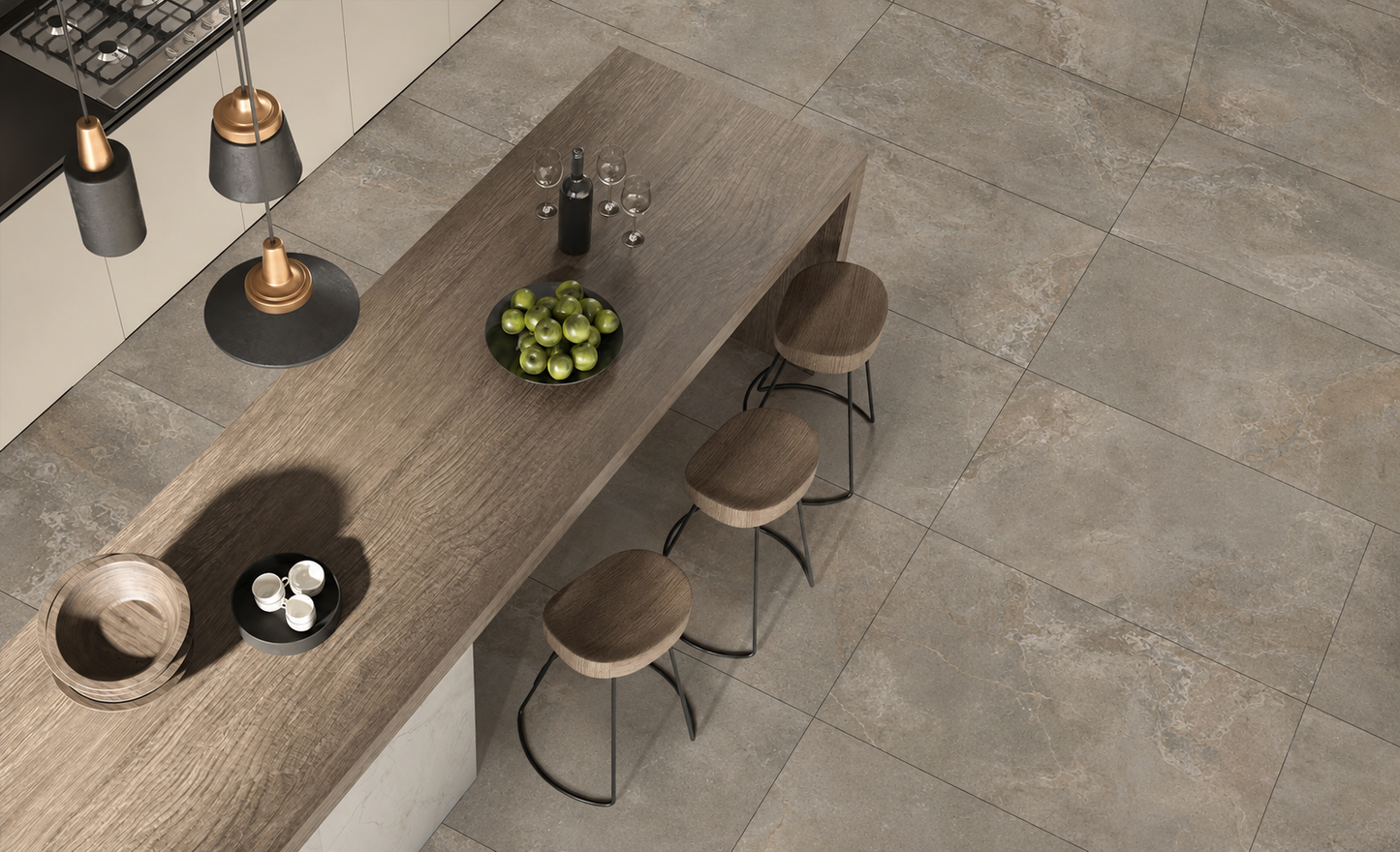 Nexo Taupe Matt 60x120 CM Matt Porcelain Floor & Wall Tiles