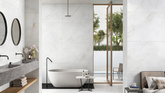 Snow Sheen 60x120 cm Matt Porcelain Tile