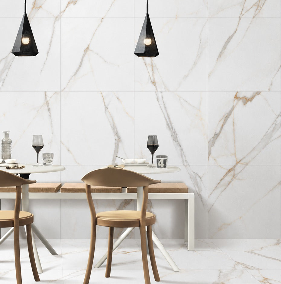 Luxe Gold 60x60 cm Matt Porcelain Tiles