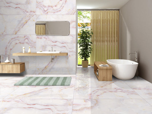 Rosetta Pink 60x120 cm Polished Porcelain Tiles