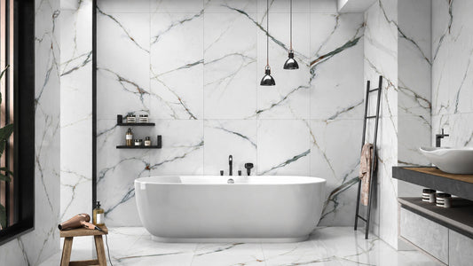 Sunset Green 60x120 cm Polished Porcelain Tiles