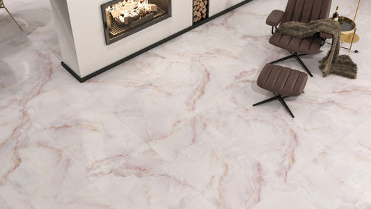 Rosetta Pink 60x120 cm Matt Porcelain Tiles