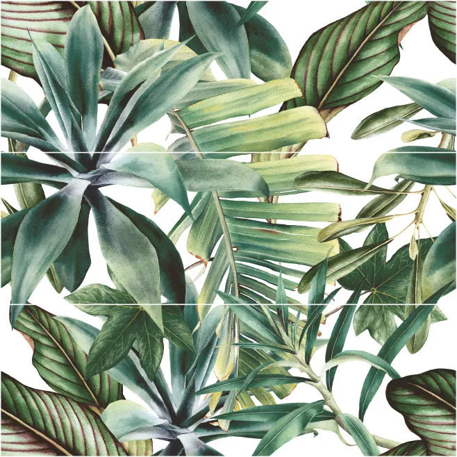 BOTANICAL PIGMENT GLOSS GREEN 25X75 CM