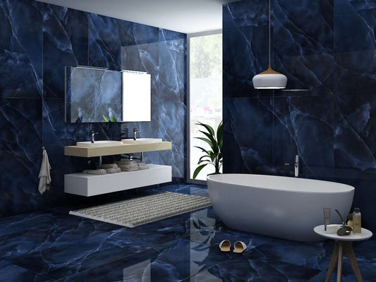 MISTRAL BLUE 60X120 CM HIGH GLOSS