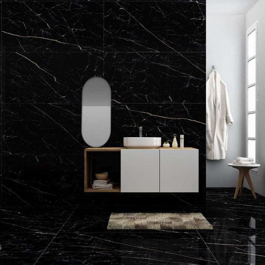 MAGNUM BLACK 60X120 CM HIGH GLOSS