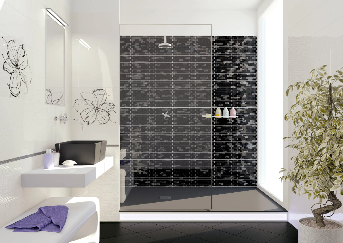 LINEUP MOSAICO GREY 3D 20X50 CM