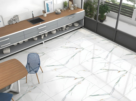 SUNSET GREEN 60X120 CM POLISHED - Surfaces Tiles