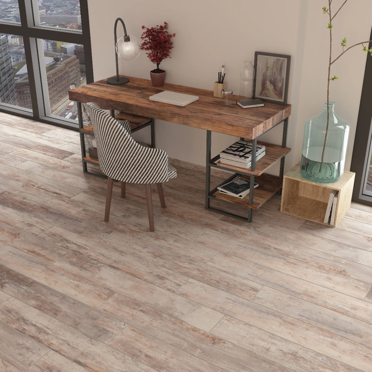 COOPER NOCCIOLO 20X120 CM