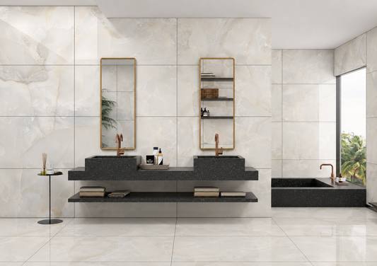 Rosetta Beige 60x120 cm Polished Porcelain Tiles