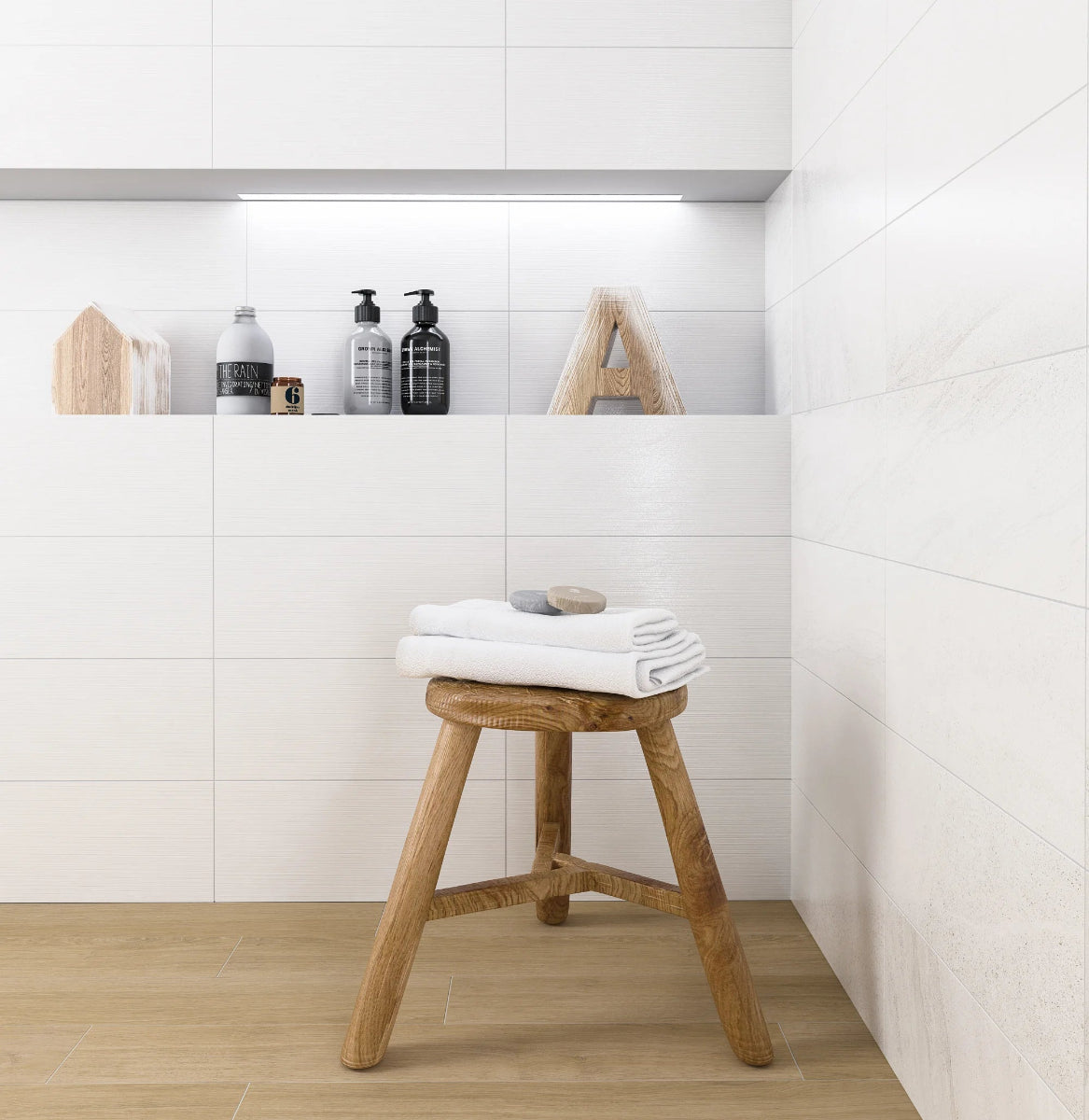 BEST SCULPTURE ULTRA WHITE 25X60 CM
