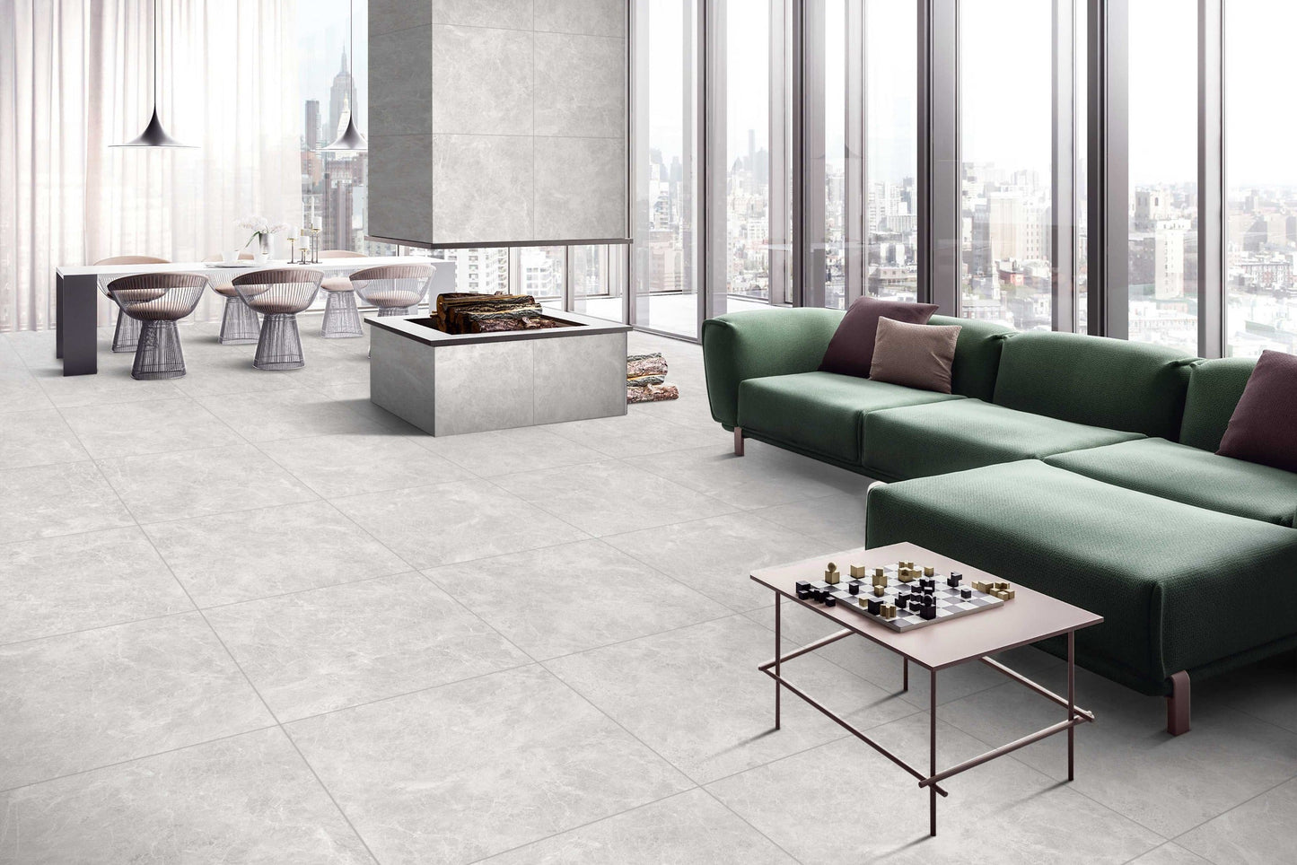 Venetino Punch 60x120 cm Matt Porcelain Tiles