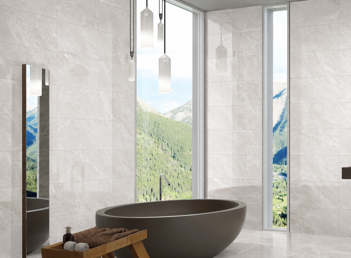 Mystic Bianco Endless 30x60 cm Polished Tiles