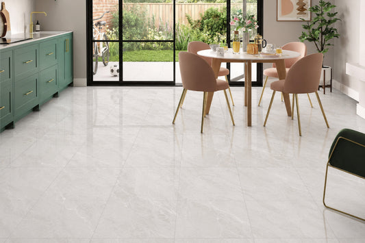 Mystic Bianco Endless 60x60 cm Polished Porcelain Tiles