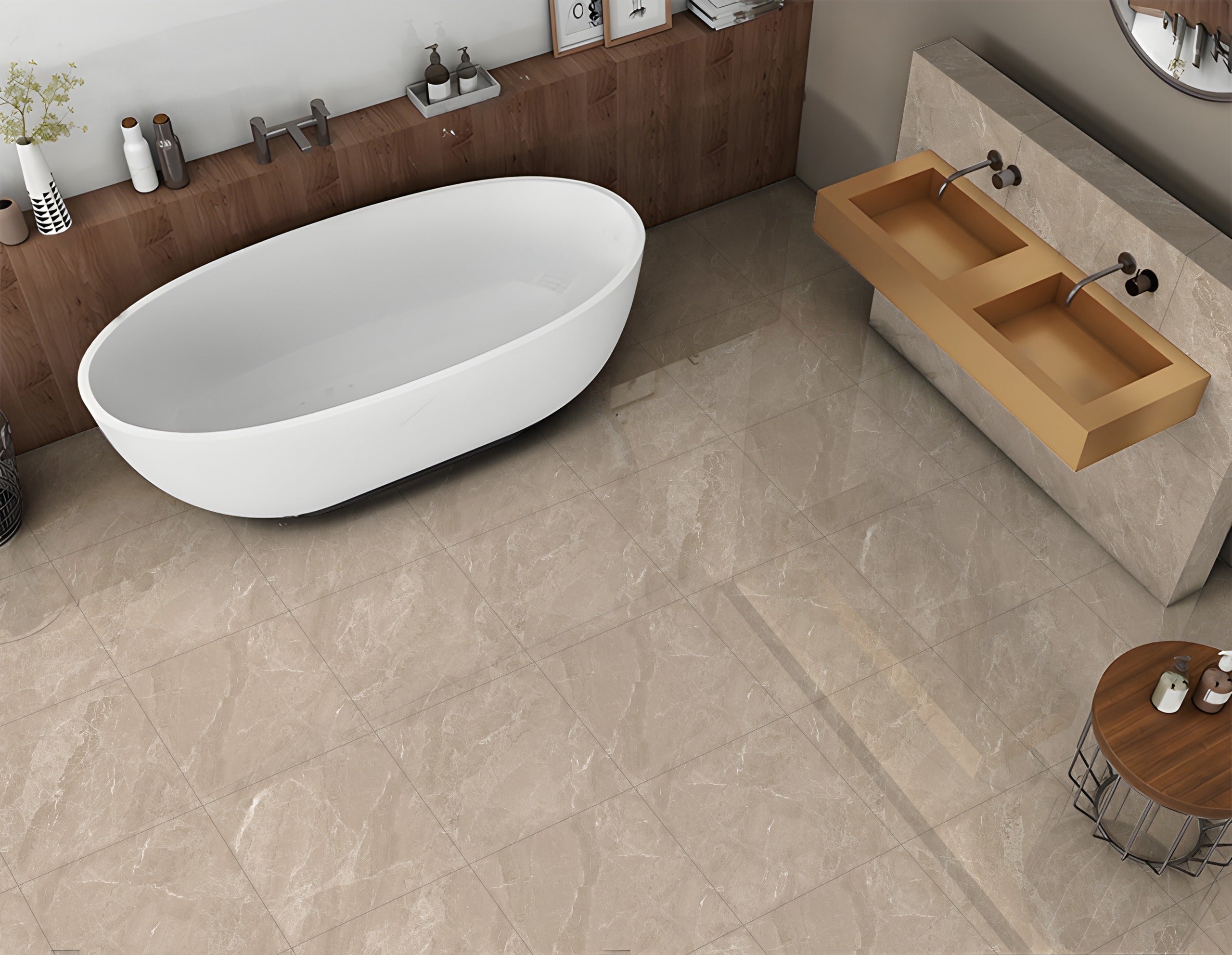 Spectrum Brown 30x60 cm Polished Porcelain Tiles