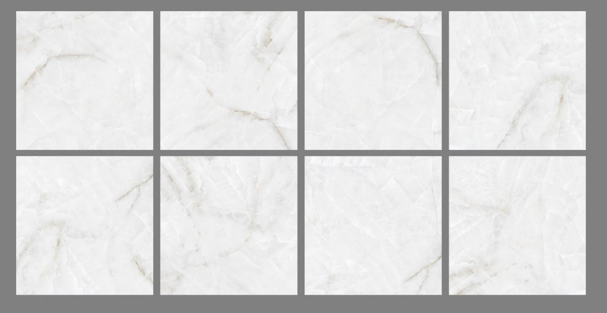 STARLIT WHITE 60X60 CM POLISHED - Surfaces Tiles