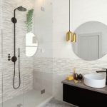 habita Haven tiles, white bathroom tiles, bathroom wall tiles