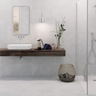 EcoStone White Porcelain Tiles, bathroom tiles, bathroom wall tiles, white porcelain tiles